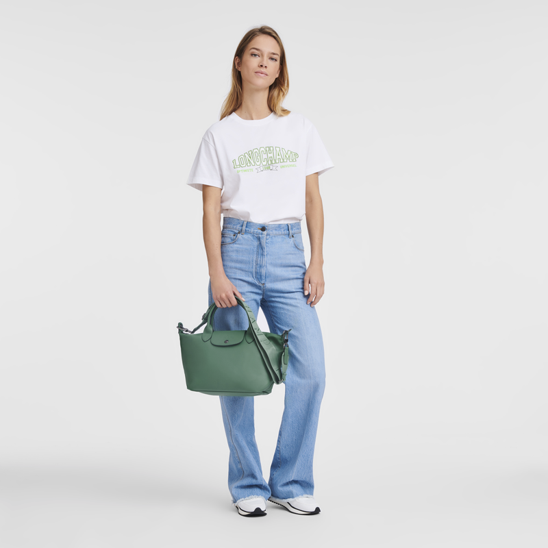 Sac à main S Le Pliage Xtra<br>Cuir - Sauge