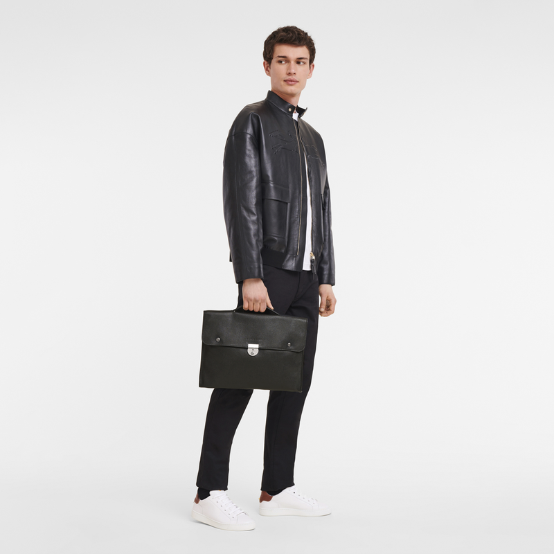 Porte-documents S Le Foulonné<br>Cuir - Caramel