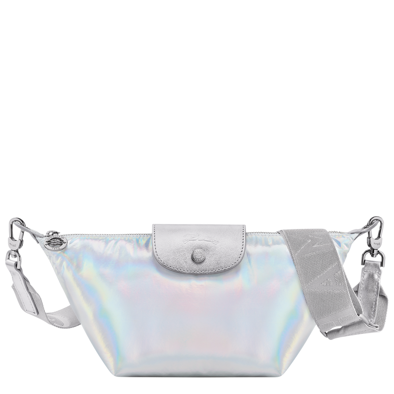 Sac bandoulière XS Le Pliage Collection<br>Toile - Argent
