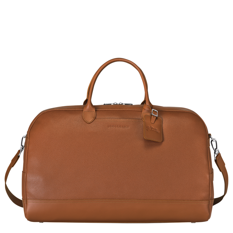 Sac de voyage M Le Foulonné<br>Cuir - Caramel
