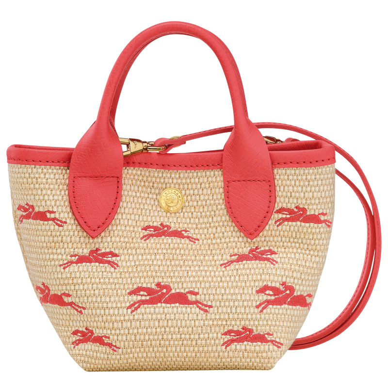 Panier XS Le Panier Pliage<br>Toile - Fraise