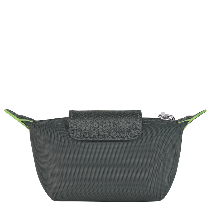 Porte monnaie Le Pliage Green<br>Toile recyclée - Graphite