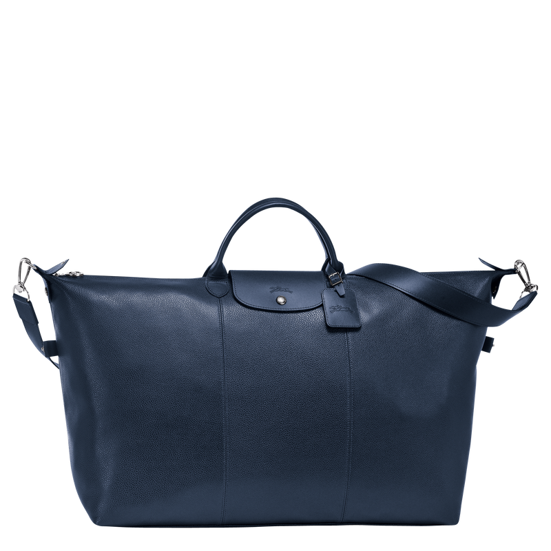 Sac de voyage S Le Foulonné<br>Cuir - Navy