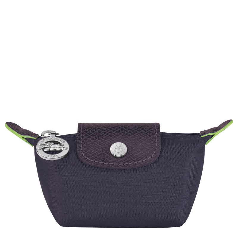 Porte monnaie Le Pliage Green<br>Toile recyclée - Myrtille