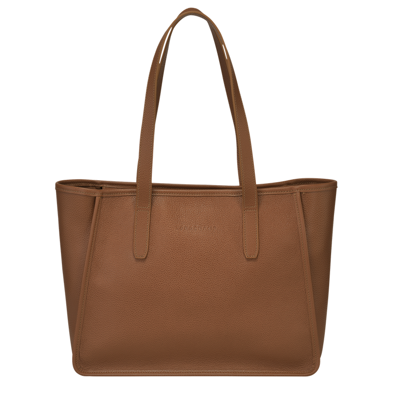 Sac cabas L Le Foulonné<br>Cuir - Caramel
