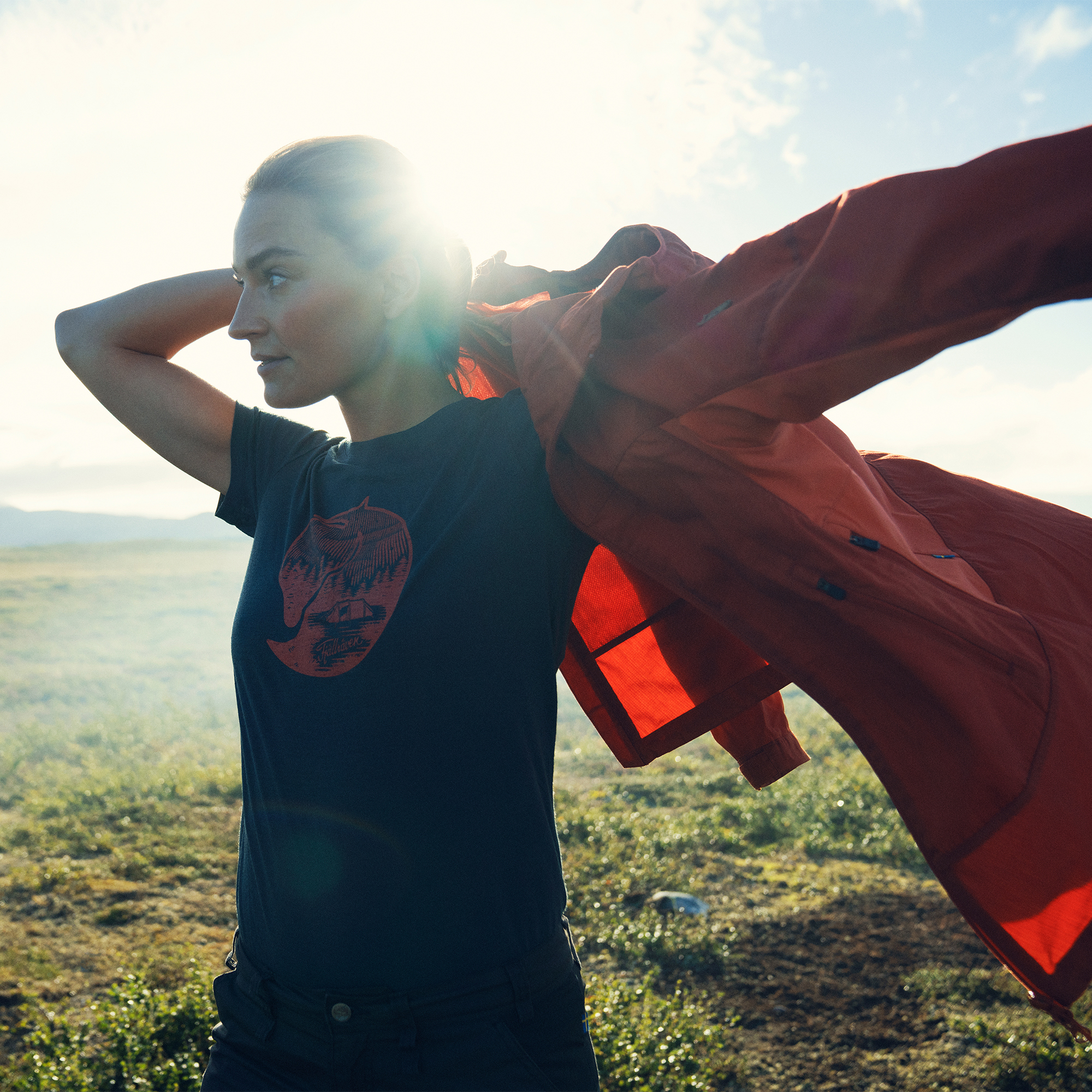 Fjällräven Abisko Wool Fox SS W