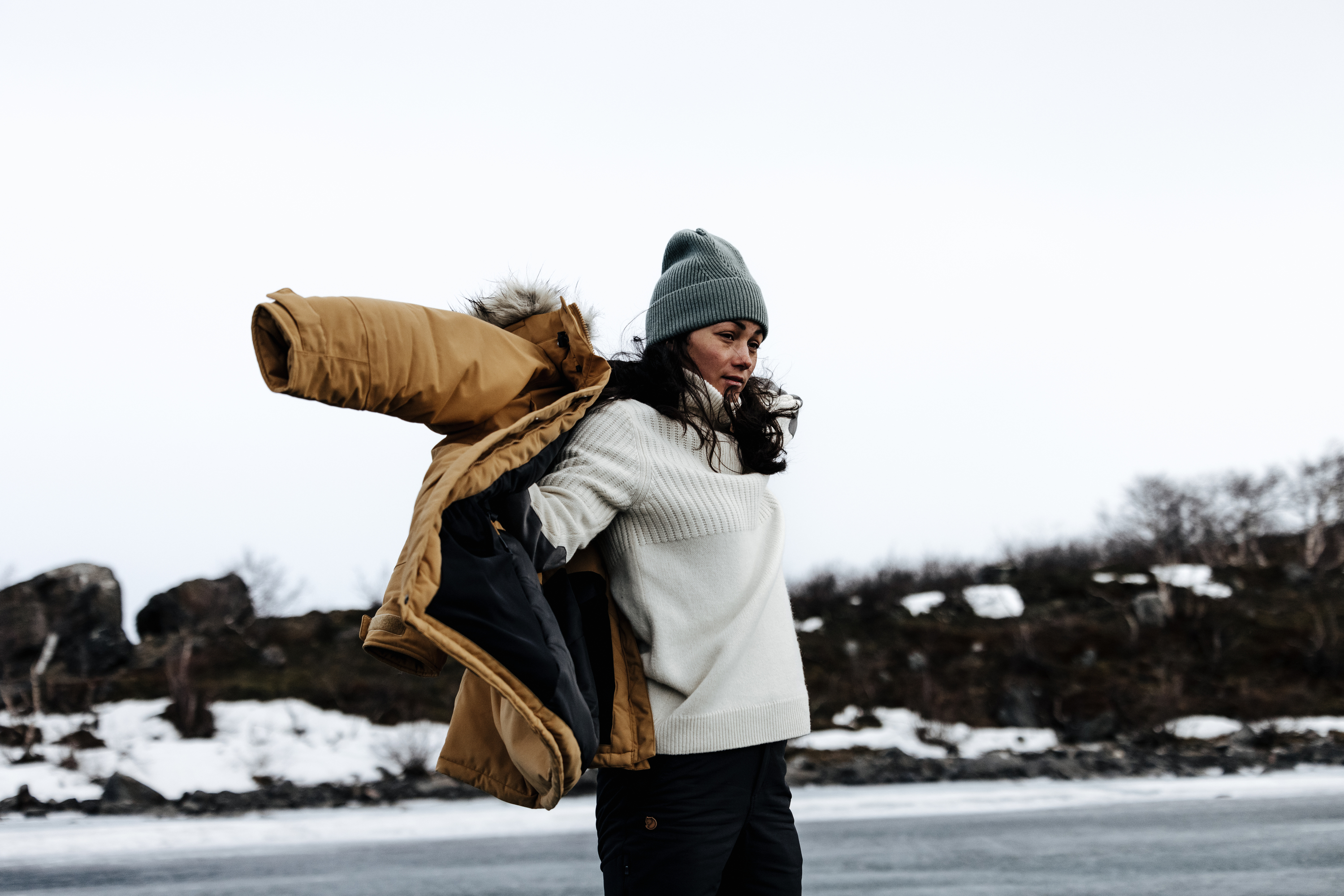 Fjällräven Övik Half Zip Knit W