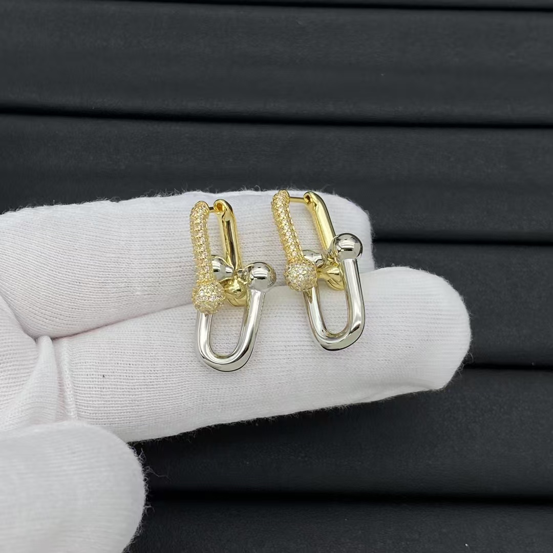 replica Tiffany HardWear Large Link Earrings - H Lin Jewelry