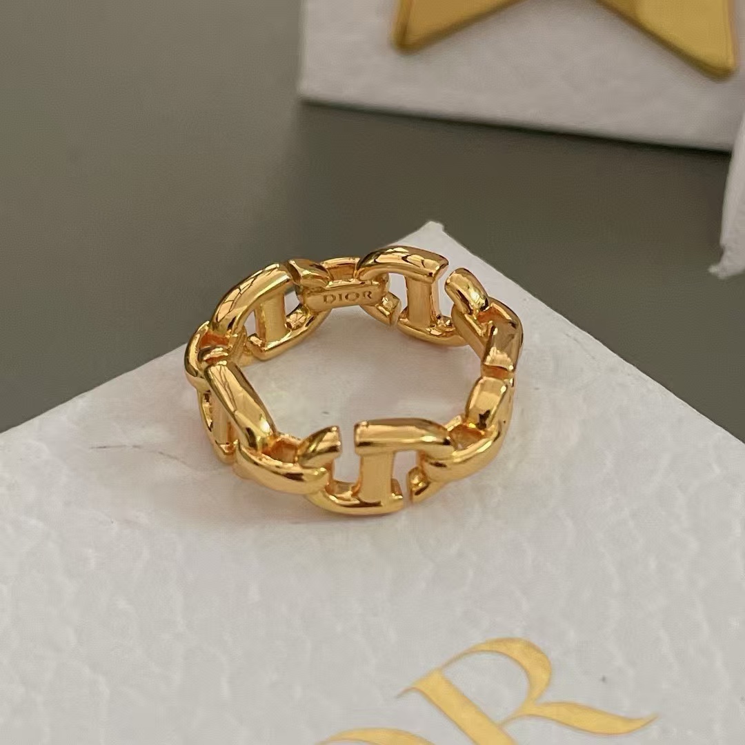 replica Dior CD Ring - One Size - H Lin Jewelry