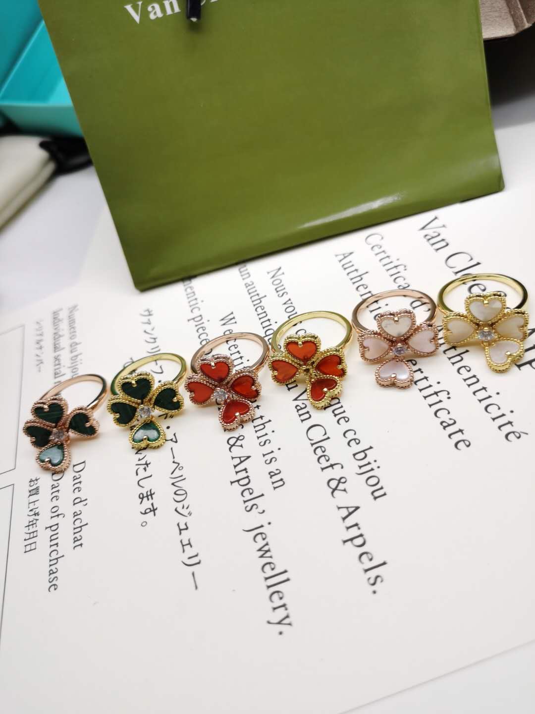 replica Van Cleef & Arpels Sweet Heart Ring - H Lin Jewelry