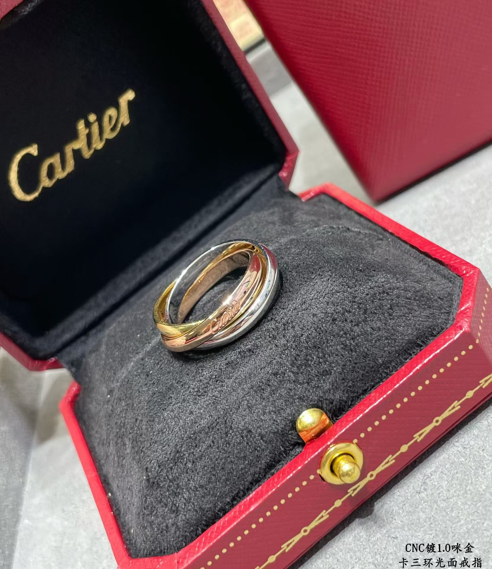 replica Cartier Trinity ring - H Lin Jewelry