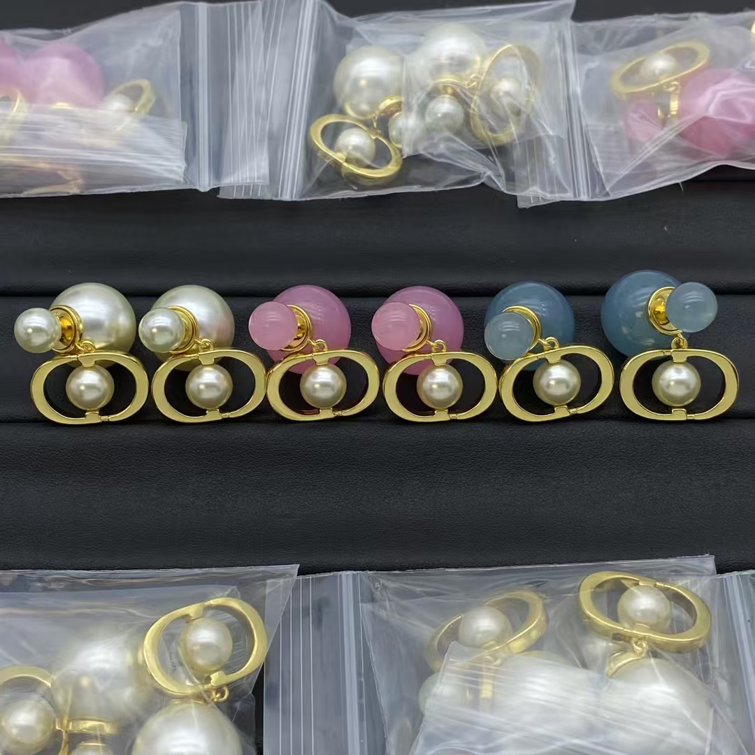 replica Dior Classic CD Dangle Earrings - H Lin Jewelry