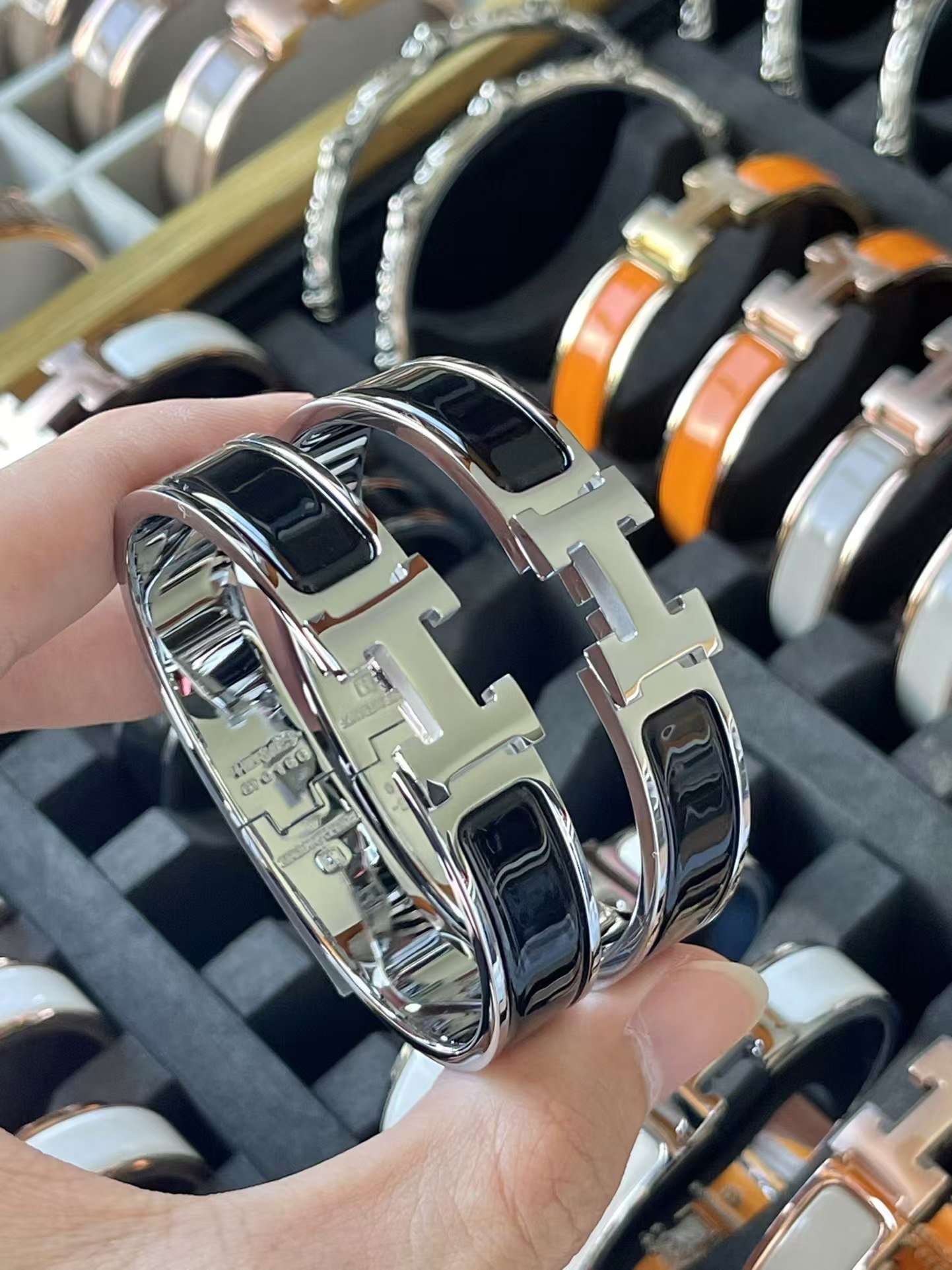 replica Hermes Bermes Darth Vader Bracelet Bangle - H Lin Jewelry