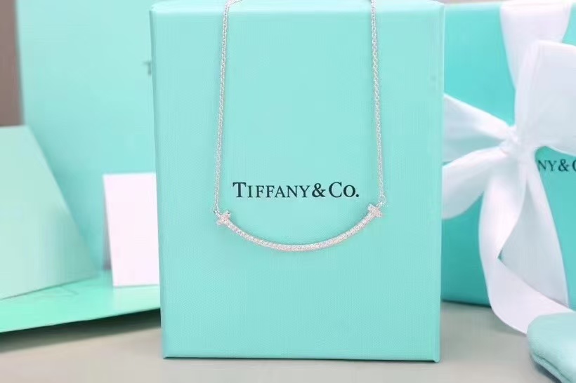 replica Tiffany T Smile Pendant Necklace - H Lin Jewelry