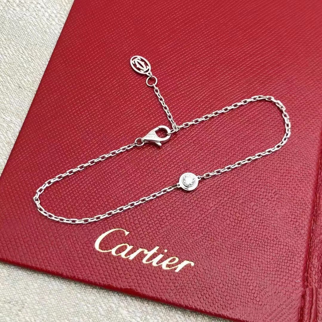 replica Cartier Diamond d'Amour Bracelet - H Lin Jewelry