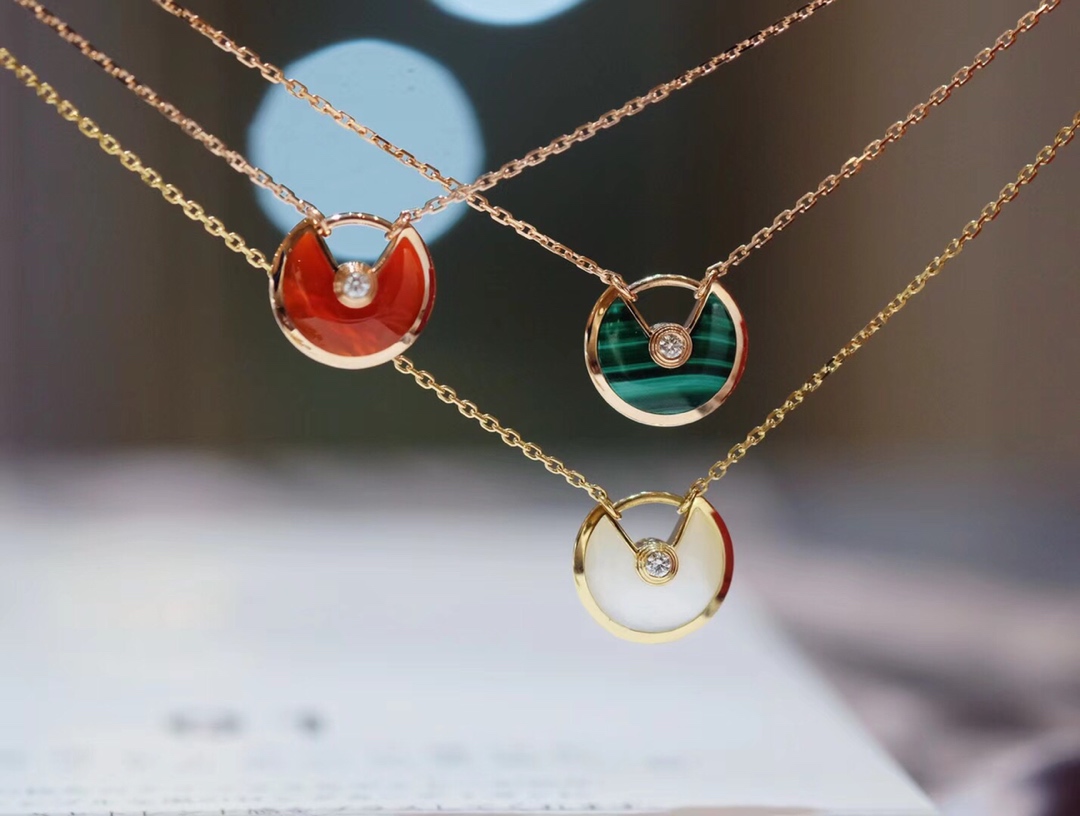replica Cartier Amulette de Necklace Earring Bracelet - H Lin Jewelry