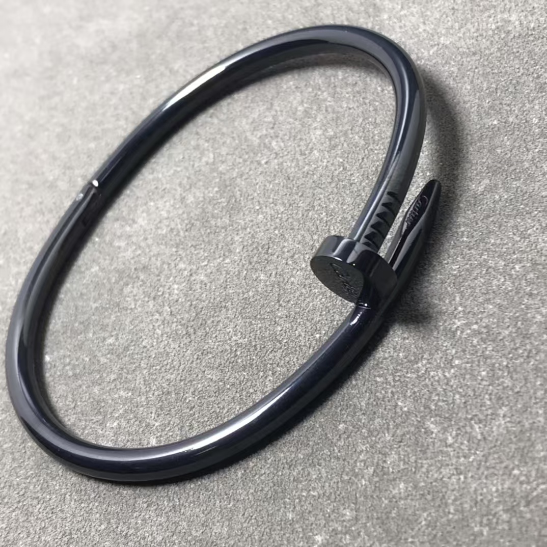 replica Cartier Darth Vader Black Juste un Clou Bracelet Bangle - H Lin Jewelry