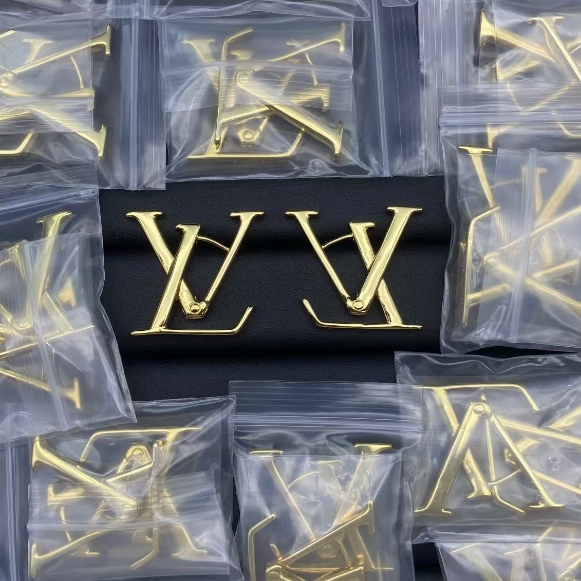 replica Louis Vuitton Large LV Letter Earrings - H Lin Jewelry