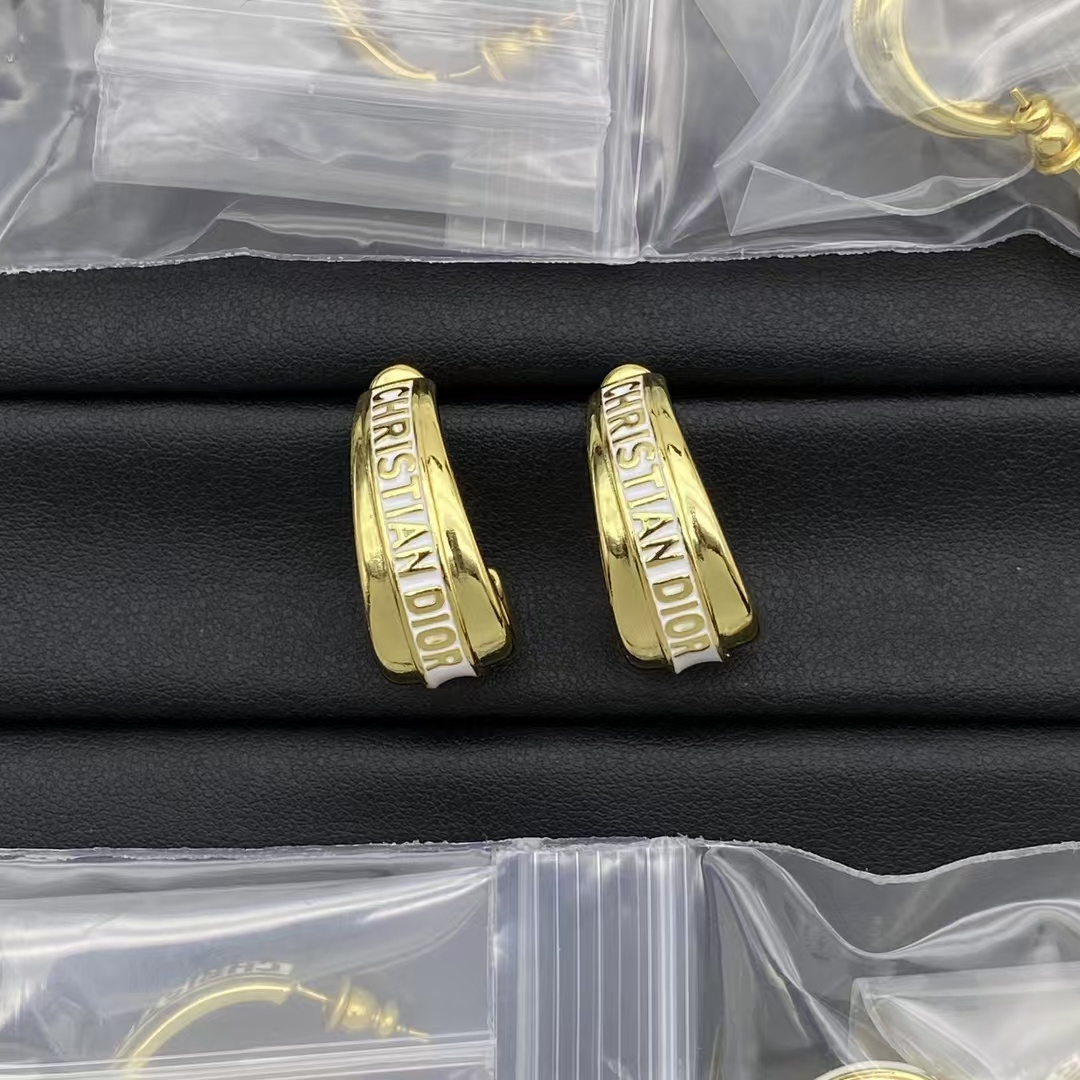 replica Christian Dior Hoop Earrings - H Lin Jewelry