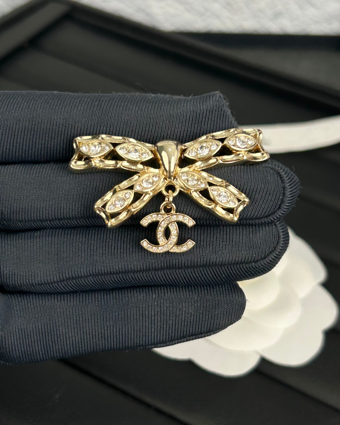 replica Chanel Bow Knot Brooch - H Lin Jewelry