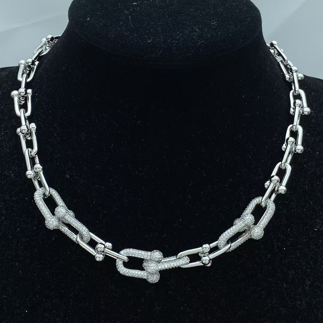 replica Tiffany HardWear Graduated Link Necklace - H Lin Jewelry