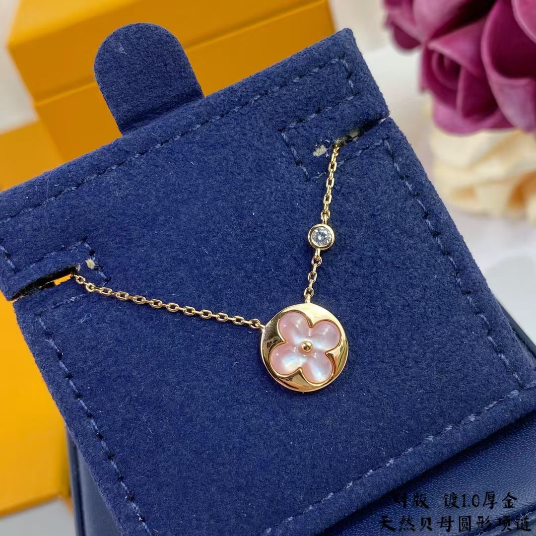 replica Louis Vuitton Color Blossom Sun Pendant Necklaces - H Lin Jewelry