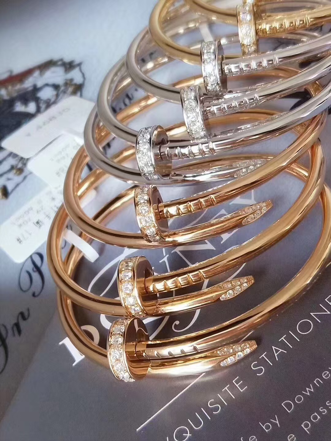 replica Cartier Juste un Clou Bracelet Bangle, NO.16~NO.21 - H Lin Jewelry