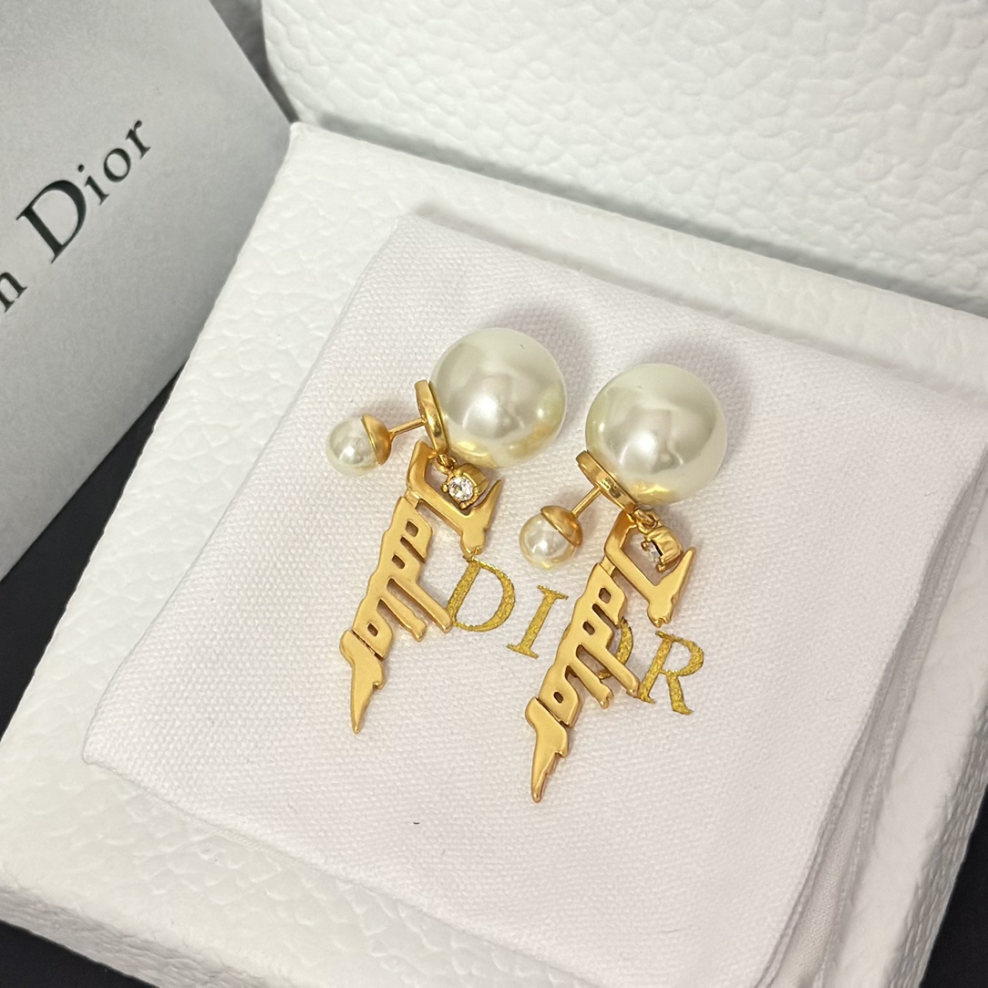 replica Dior Tassel JADIOR Pearl Earrings - H Lin Jewelry