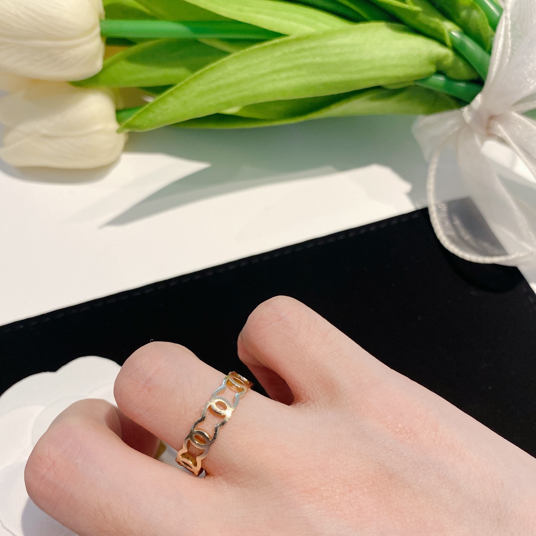 replica Chanel Minimalistic Coco Ring - H Lin Jewelry