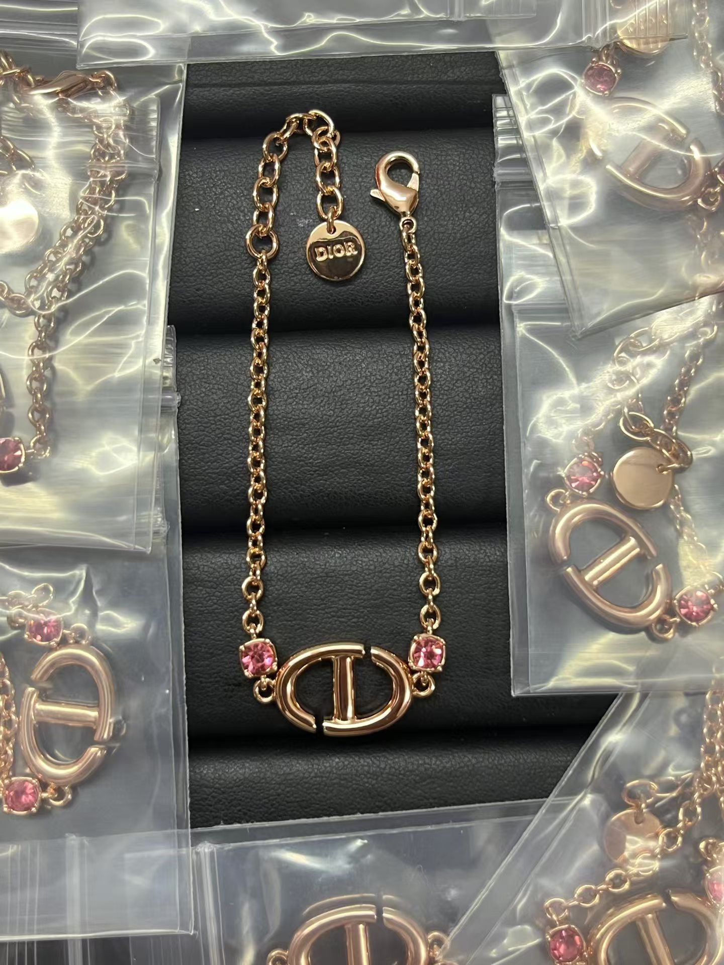 replica Dior CD Navy Bracelet - H Lin Jewelry