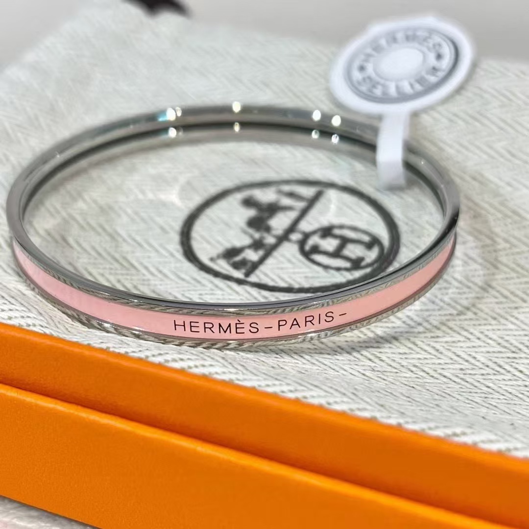 replica Hermes Colorful Enamel Bracelet Bangle - H Lin Jewelry