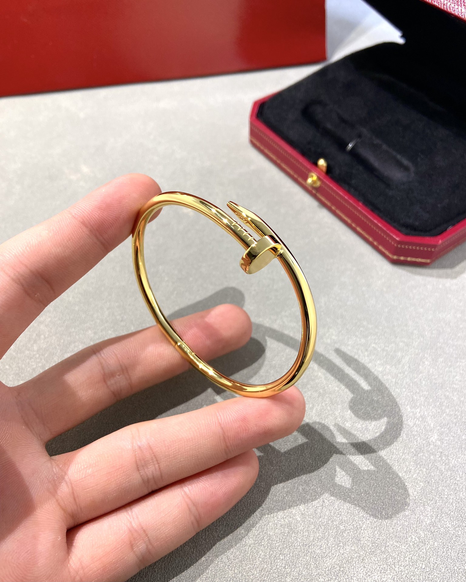 replica Cartier Smooth Juste un Clou Nail Bracelet - H Lin Jewelry