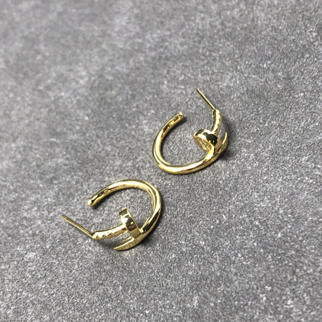 replica Cartier Juste un Clou Hoop Earrings, Small Model - H Lin Jewelry