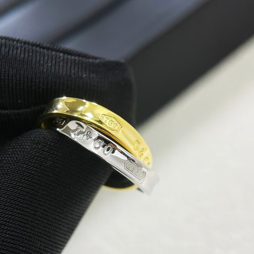 replica Tiffany 1837 Interlocking Circles Ring - H Lin Jewelry