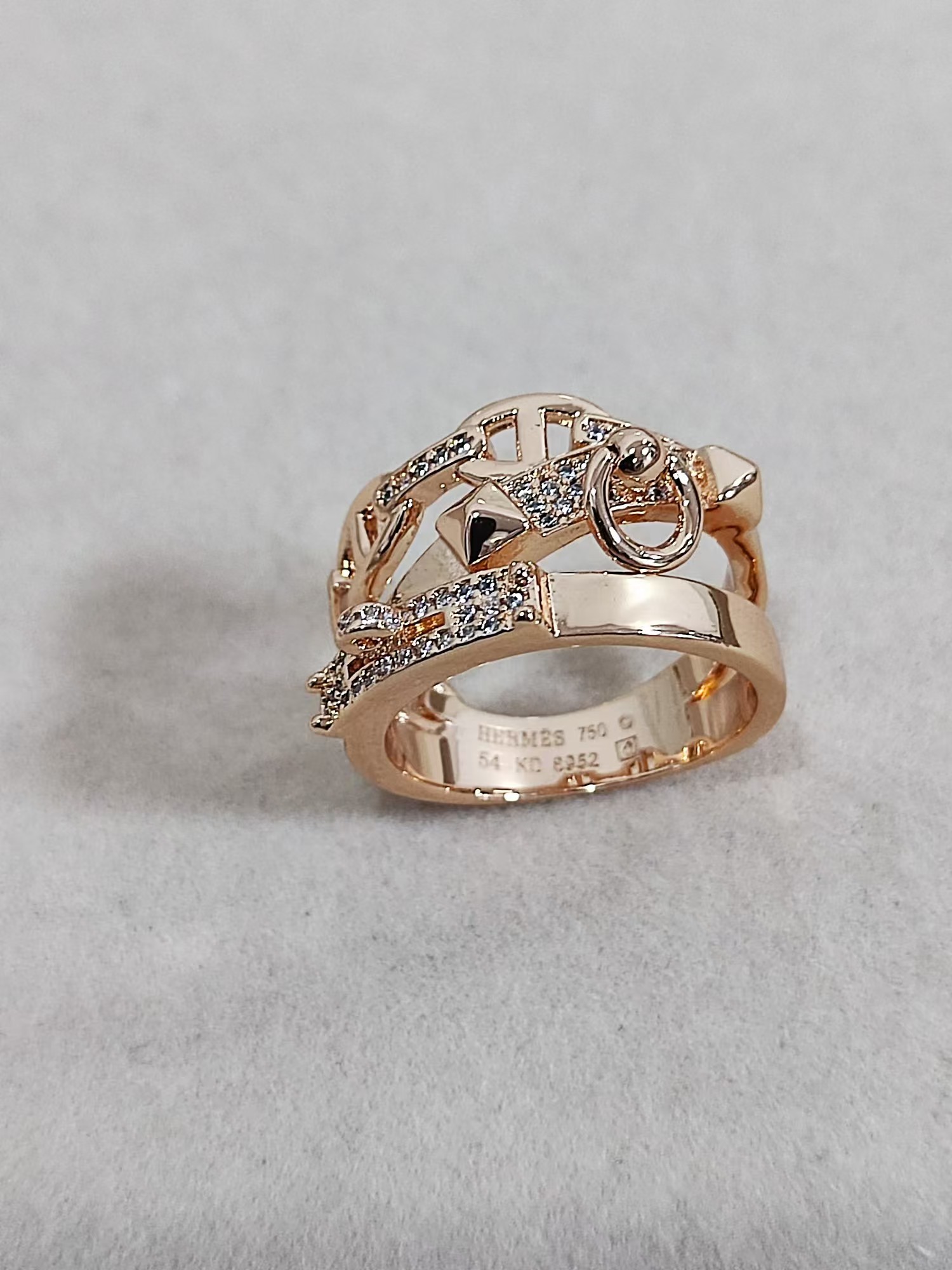 replica Hermes Chaine D'ancre Enchainee Ring - H Lin Jewelry