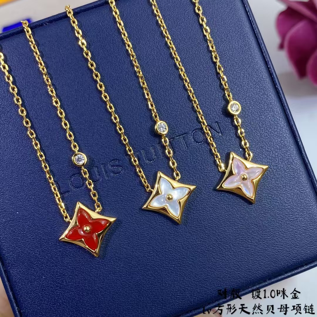 replica Louis Vuitton Color Blossom BB Star Pendant Necklaces - H Lin Jewelry