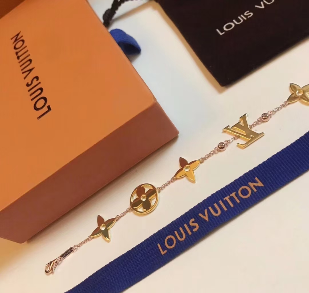 replica Louis Vuitton Star Sun LV Letters Bracelet - H Lin Jewelry