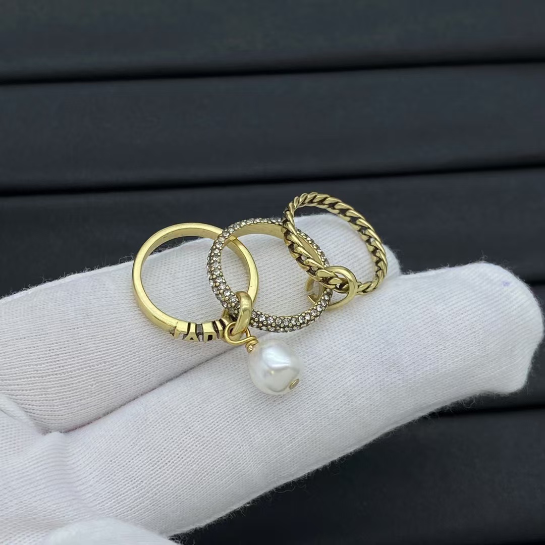 replica Dior Three Finger Conected Ring - H Lin Jewelry
