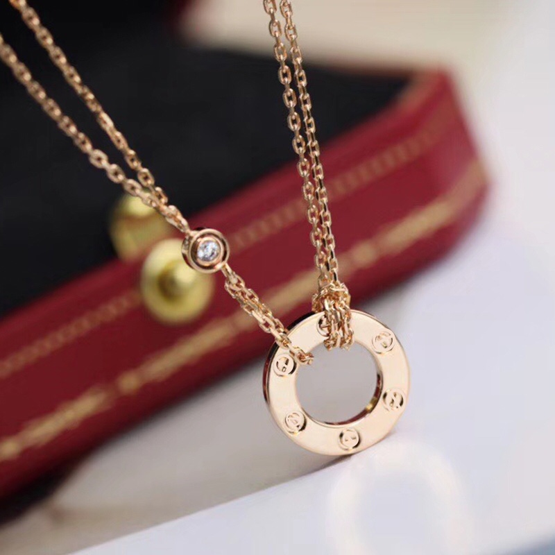 replica Cartier LEVE LOVE Pendant Necklace - H Lin Jewelry