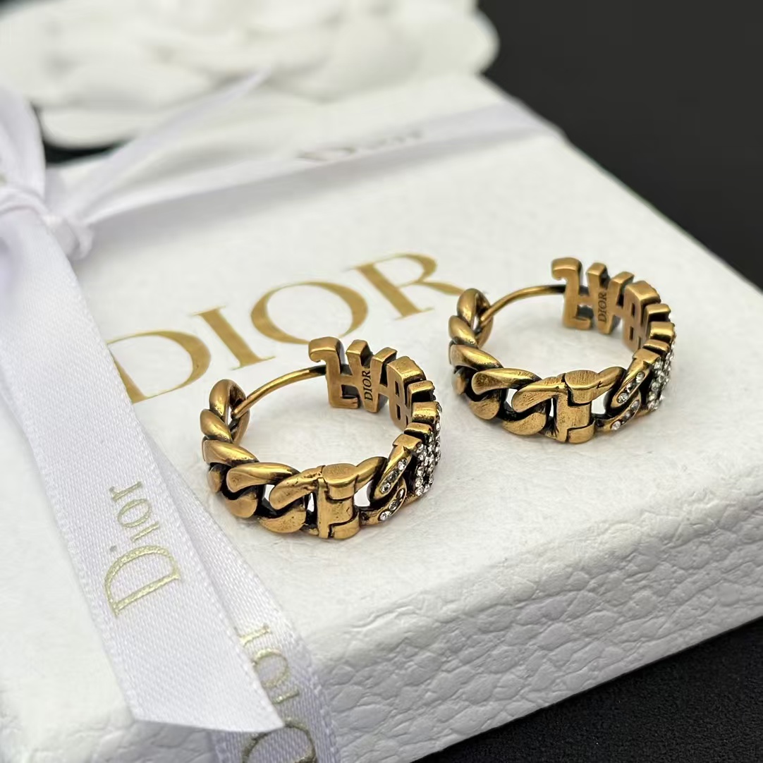 replica Dior JADIOR Hoop Earrings Ring - Two Wear Ways - H Lin Jewelry