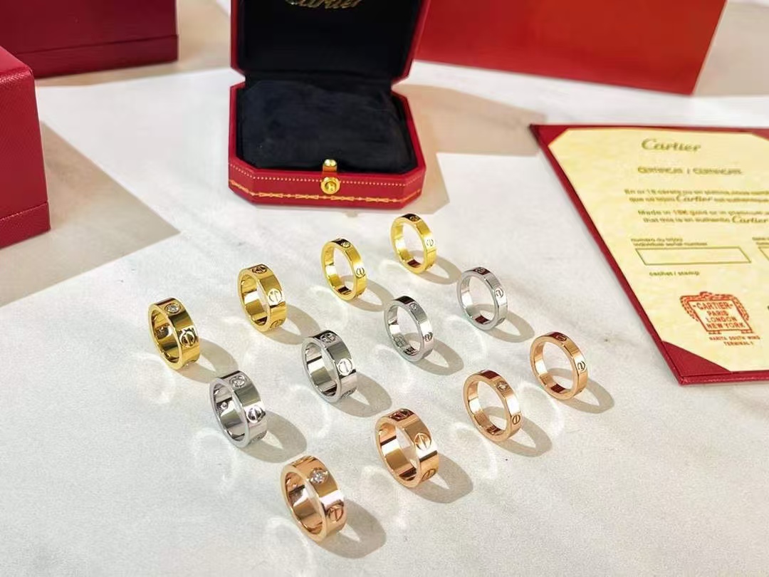 replica Cartier LOVE LEVE Ring - H Lin Jewelry