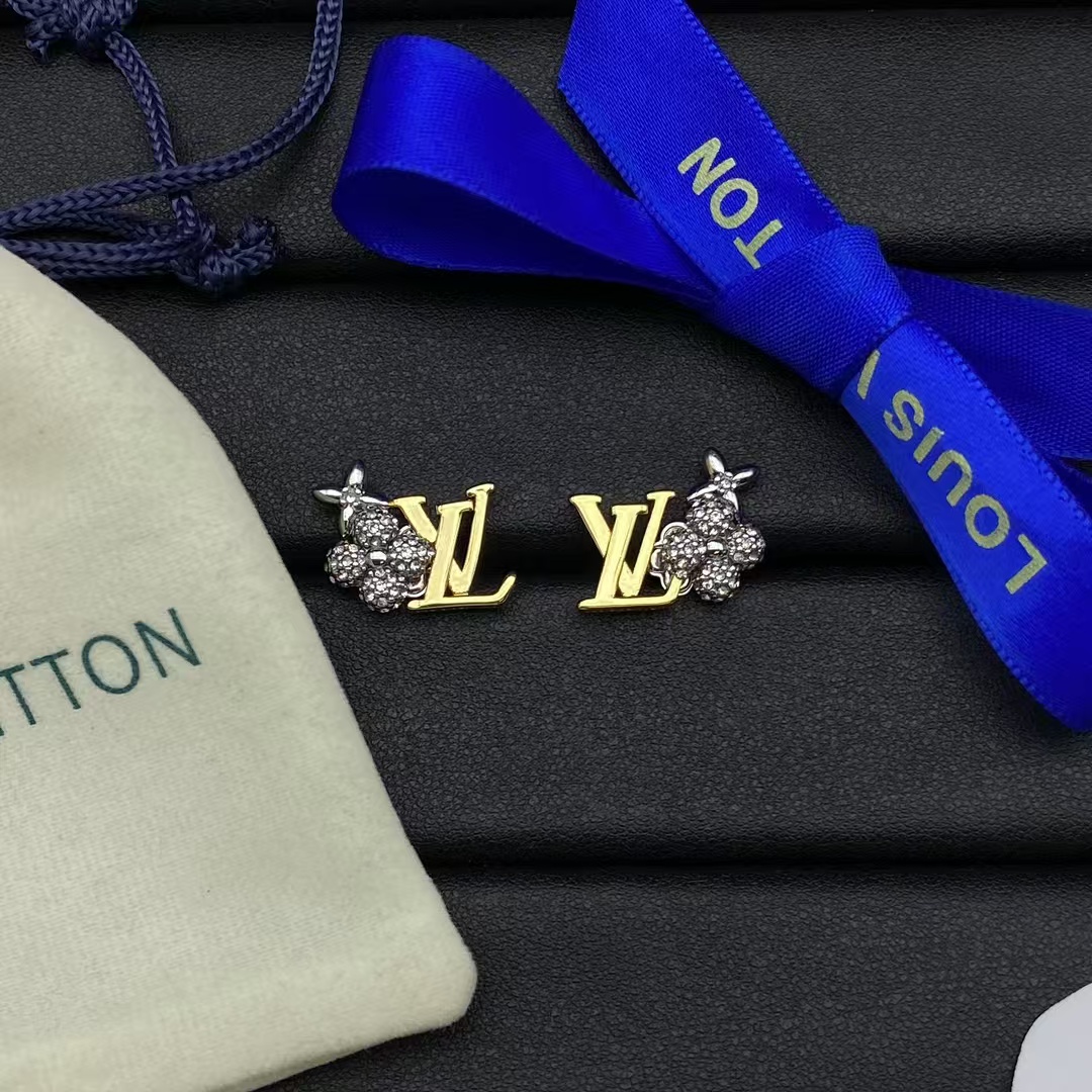 replica Louis Vuitton Mixed Color Stud Earrings - H Lin Jewelry