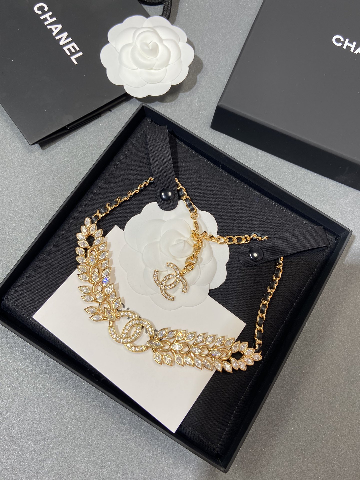 replica Luxury Chanel Ear of Wheat Necklace - H Lin Jewelry