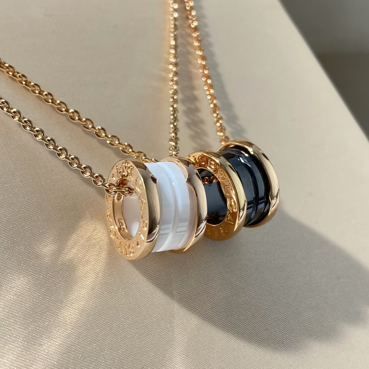replica Bvlgari B.zero1 Necklace - Ceramic - H Lin Jewelry