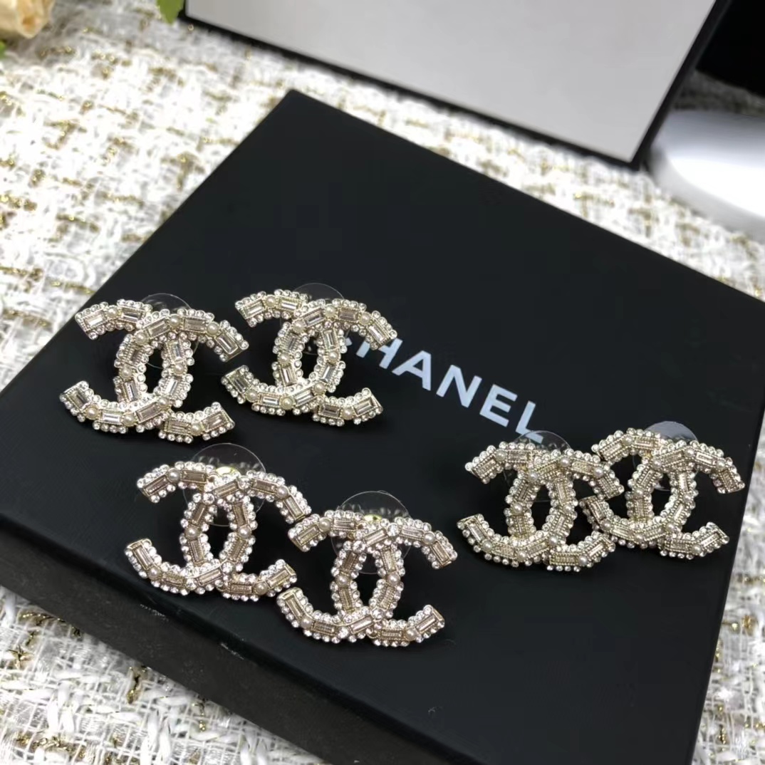 replica Chanel Big Double C Earrings - H Lin Jewelry