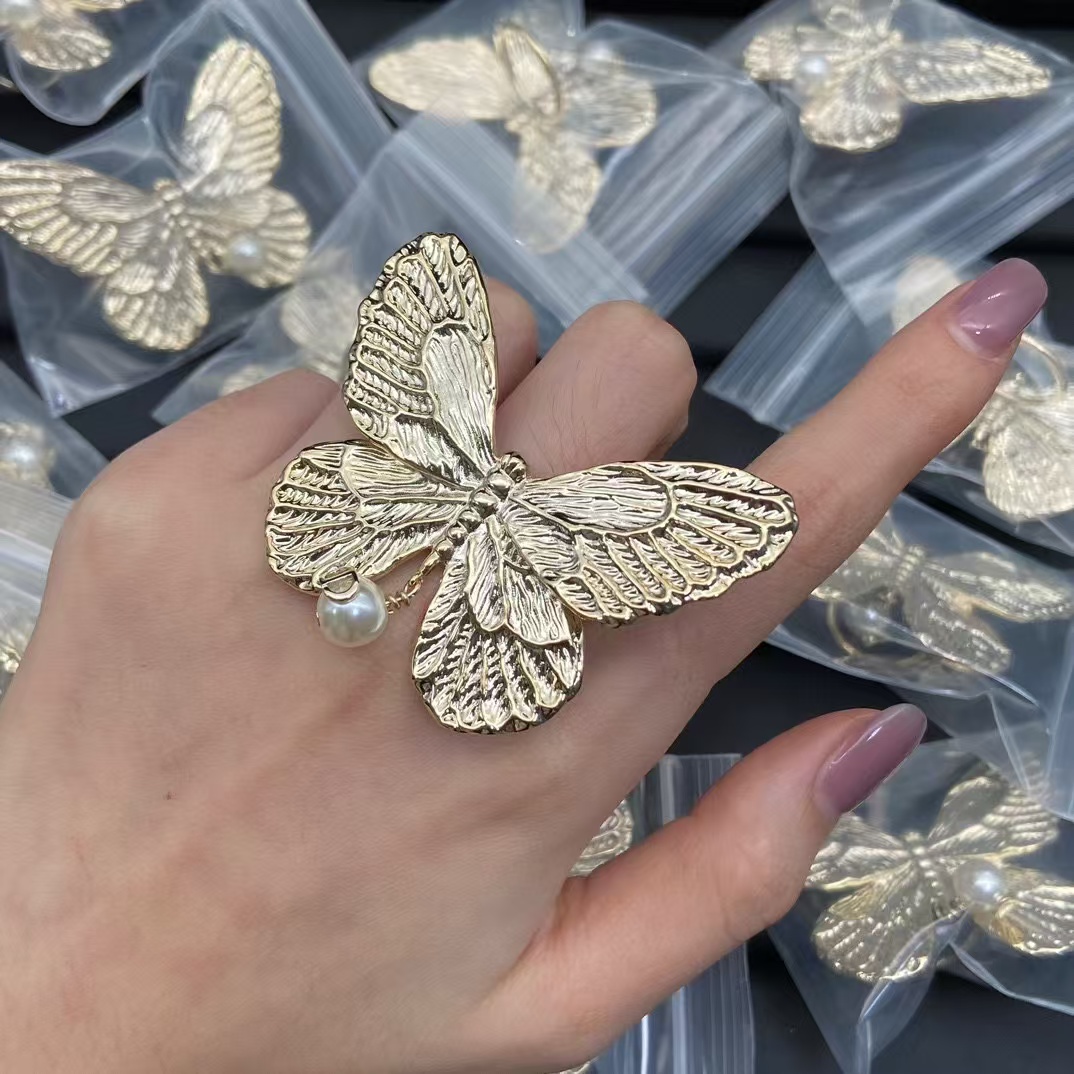 replica Dior Super Big Butterfly Ring - H Lin Jewelry