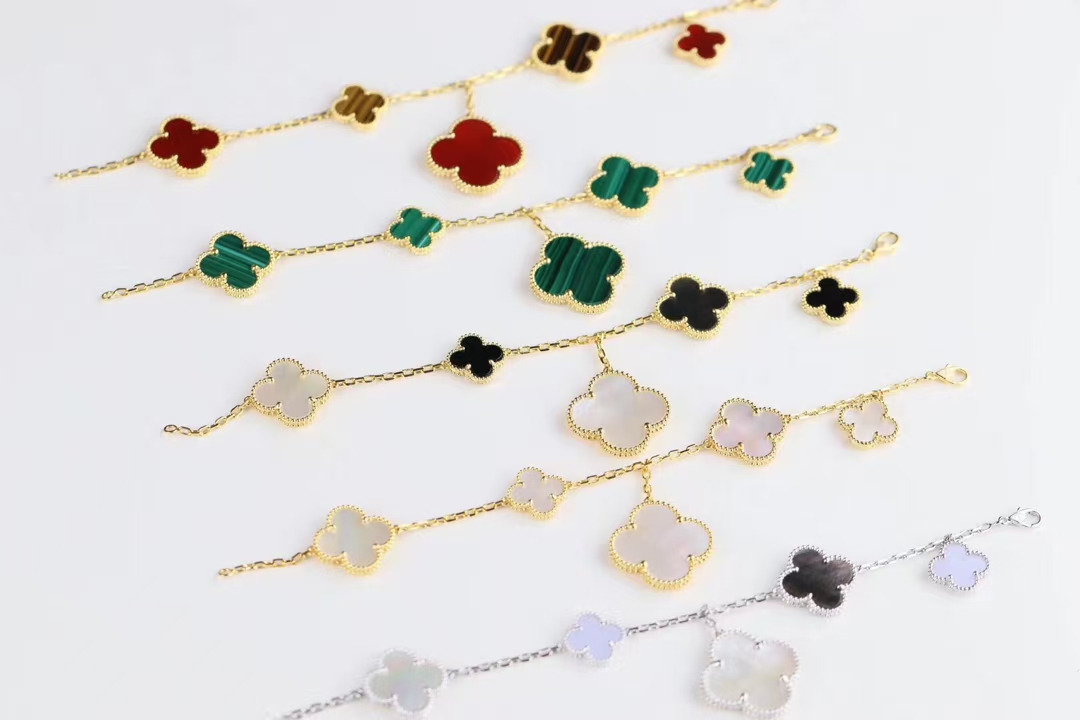 replica Van Cleef & Arpels Magic Alhambra Bracelet 5 Motifs - H Lin Jewelry