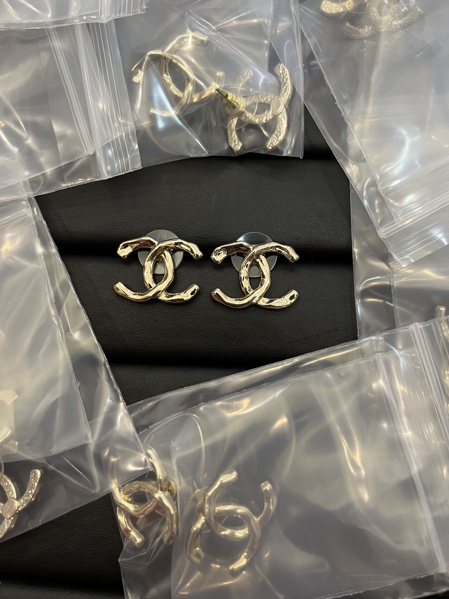 replica Chanel Personality Light Gold Brooch - H Lin Jewelry