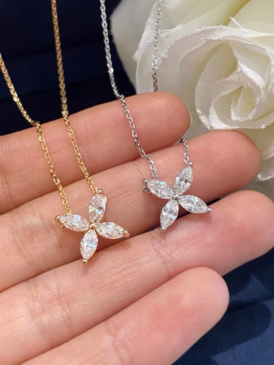 replica Tiffany Victoria Pendant Necklace - H Lin Jewelry