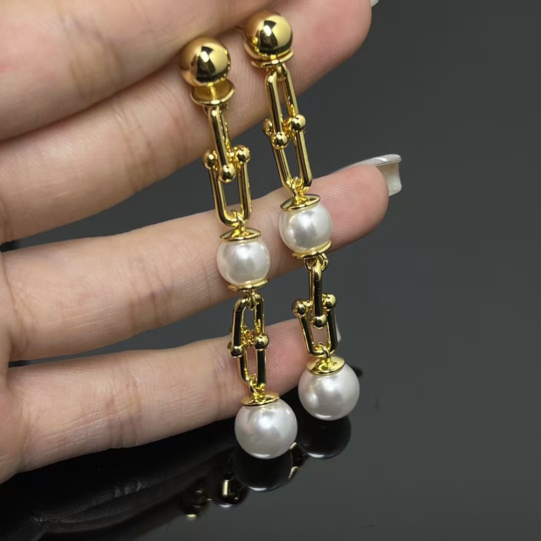 replica Tiffany HardWear Triple Drop Link Earrings - H Lin Jewelry